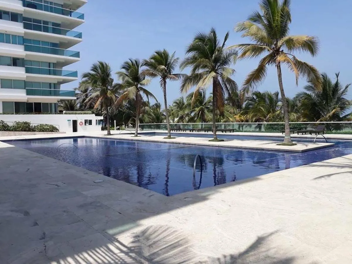 Vista Directa Al Mar Con Amplia Terraza Y 3 Habitaciones Cartagena
