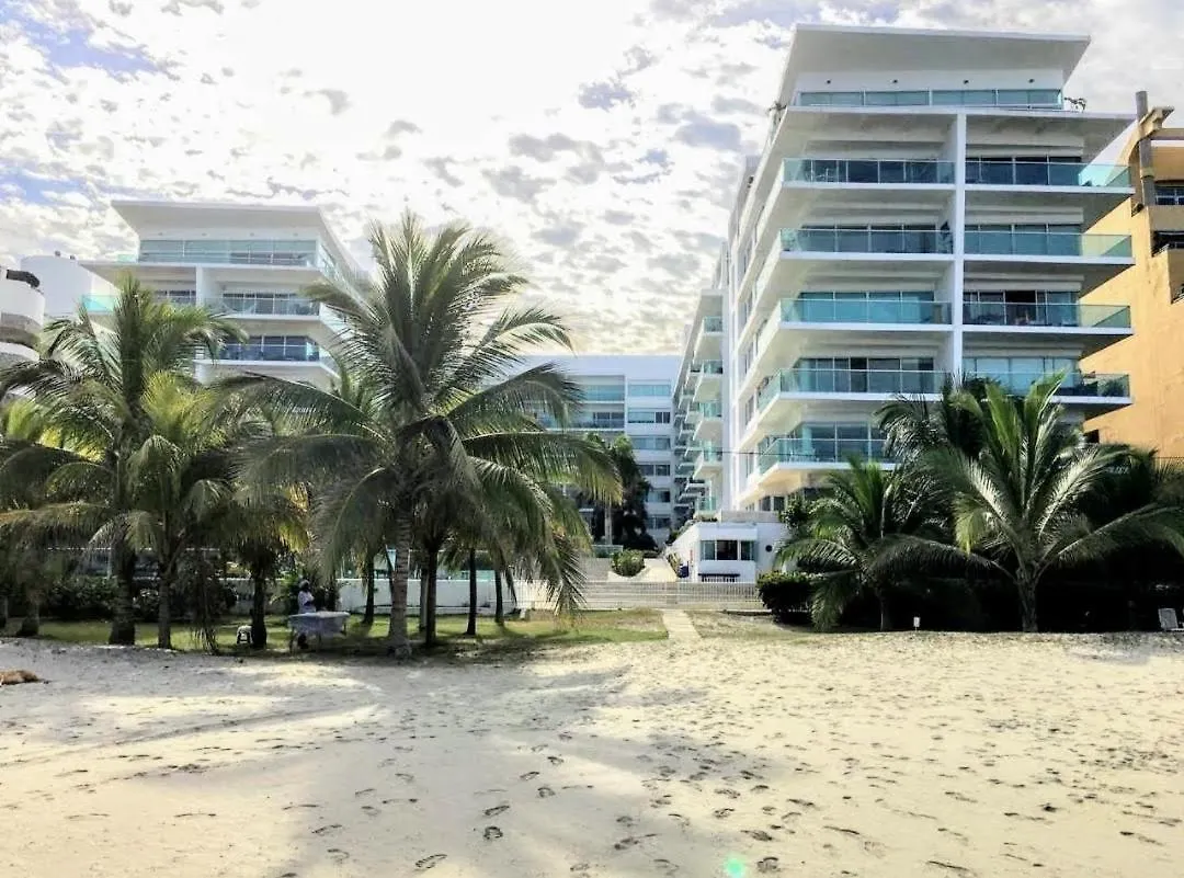 Vista Directa Al Mar Con Amplia Terraza Y 3 Habitaciones Cartagena Colombia